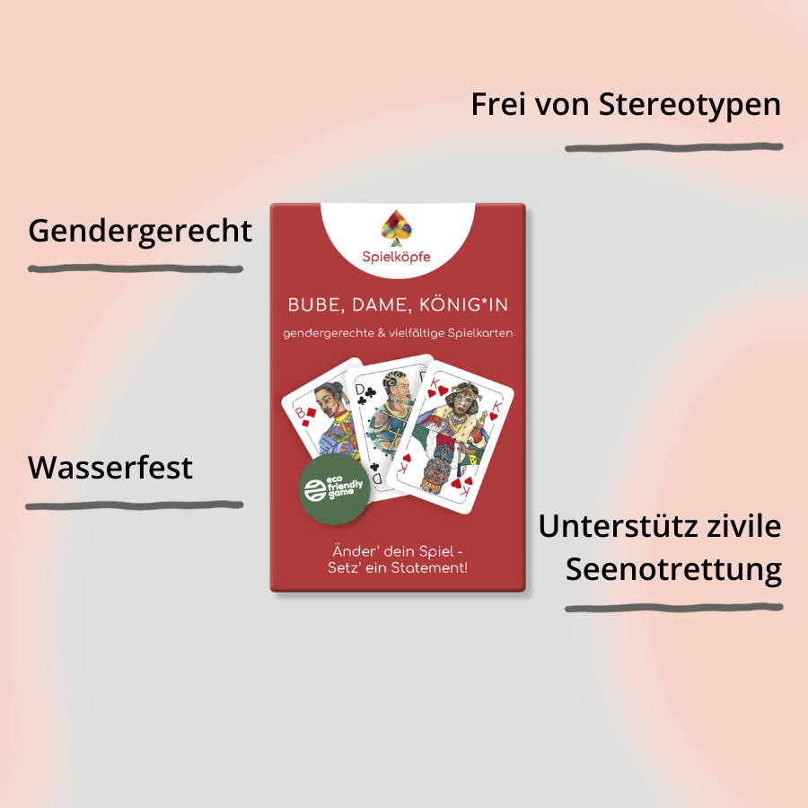 Spielkarten - Komplettes Deck (100 % Kunststoff)